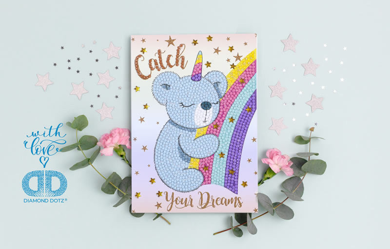 Diamond Dotz Catch Your Dreams Greeting Card