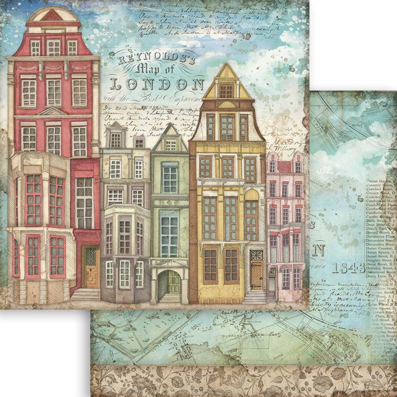 Stamperia Lady Vagabond 12” x 12” Paper Pack