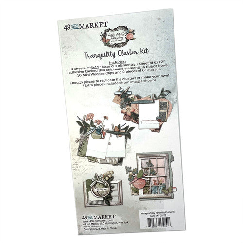 49 and Market Vintage Artistry Tranquility Cluster Kit
