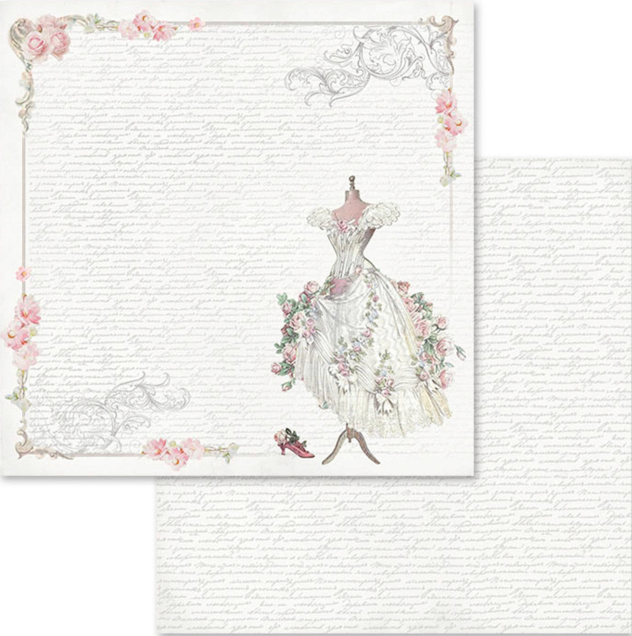 Stamperia Wedding Paper Pack 12” x 12”