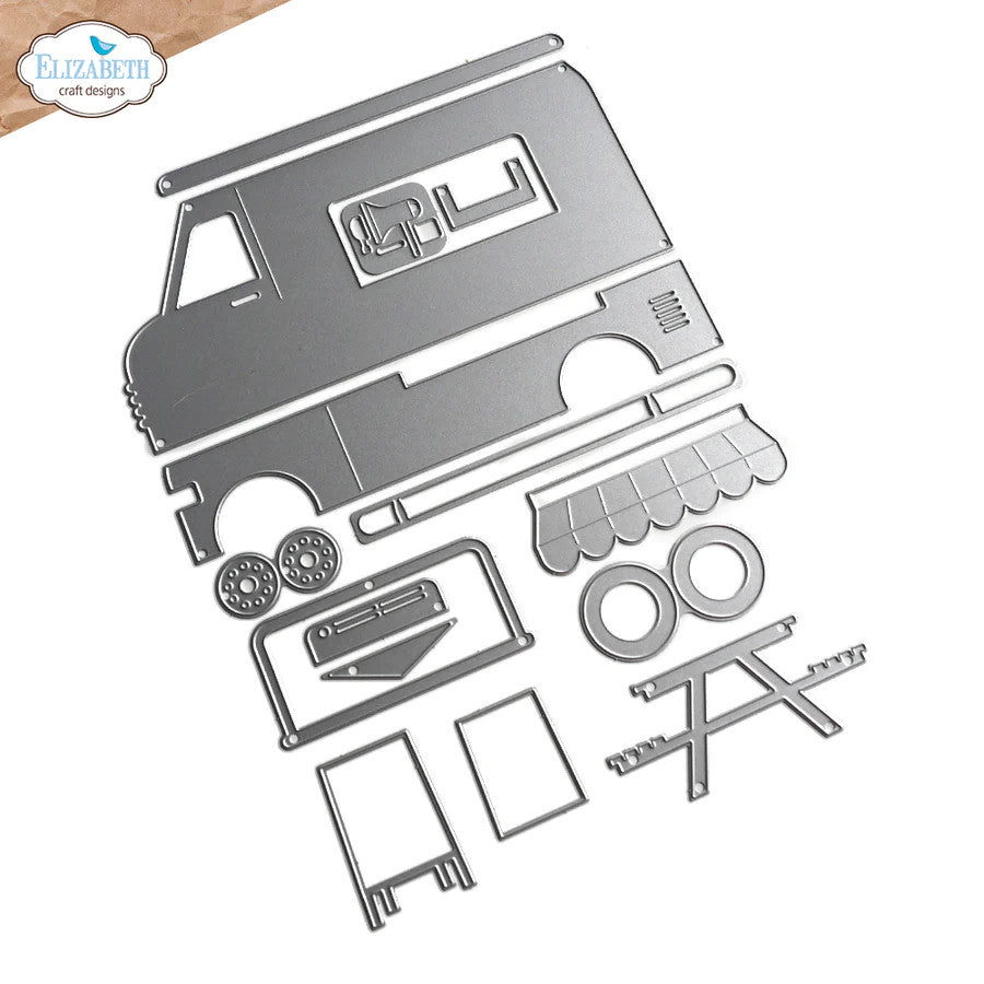 Elizabeth Craft Designs Food Truck Die Set 2012