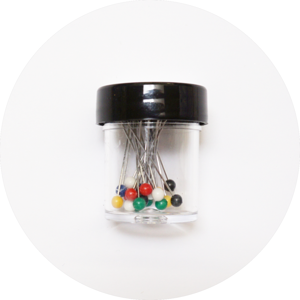 Art Glitter Glue Alfileres de acero inoxidable, juego de 20