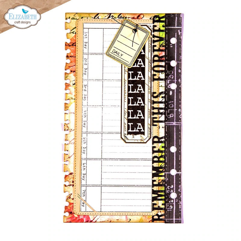 Elizabeth Craft Designs Sidekick Essentials 19: Recuerda este juego de troqueles de metal para siempre