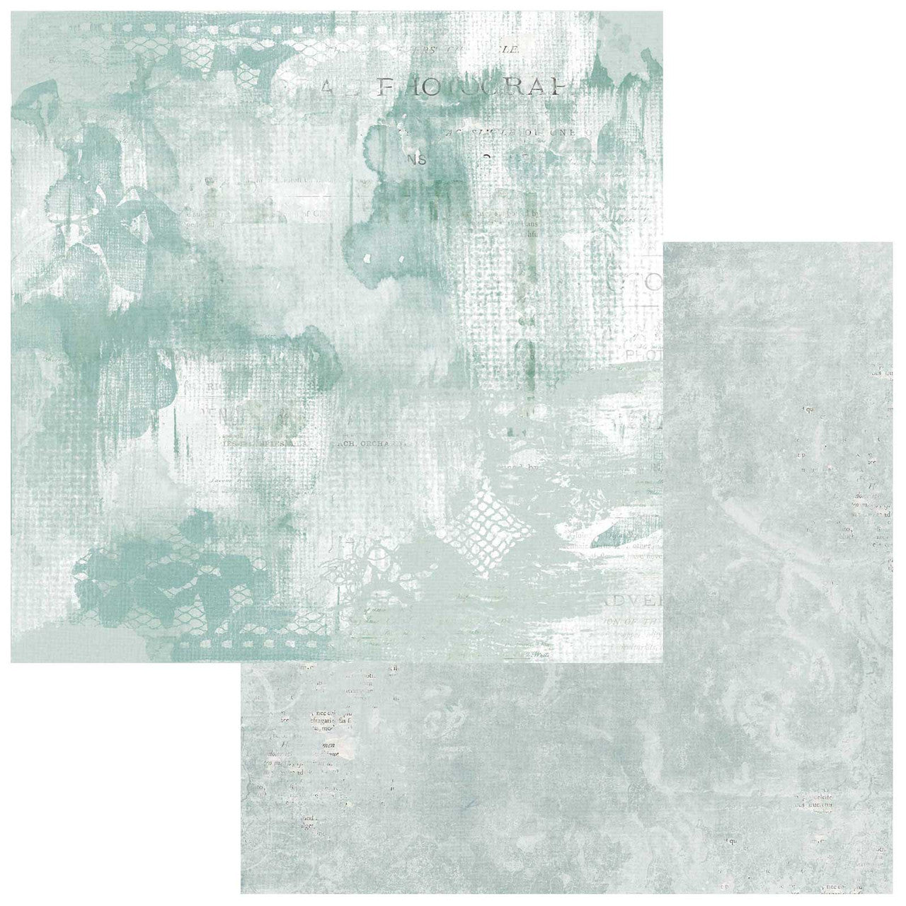 Paquete de papel de colección 49 y Market Color Swatch Eucalyptus 12 x 12