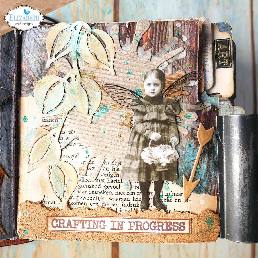 Elizabeth Craft Designs Art Journal Especiales de Devid Journal File XL 1