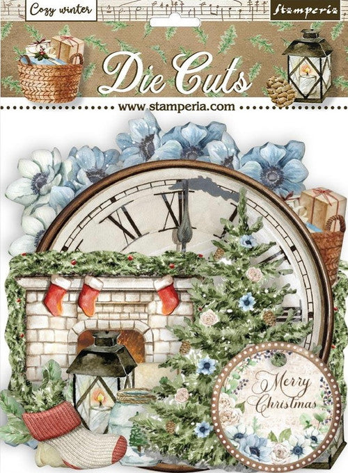 Stamperia Die Cuts - Invierno romántico y acogedor