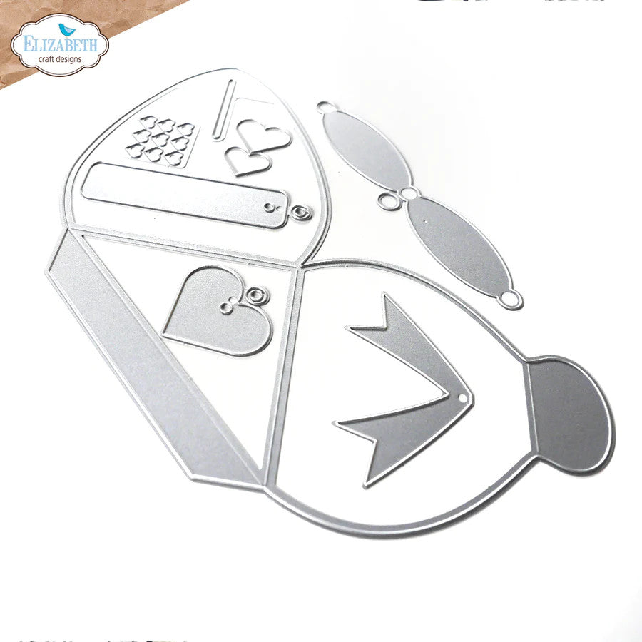 Elizabeth Craft Designs Bon Bon Box Juego de troqueles grandes