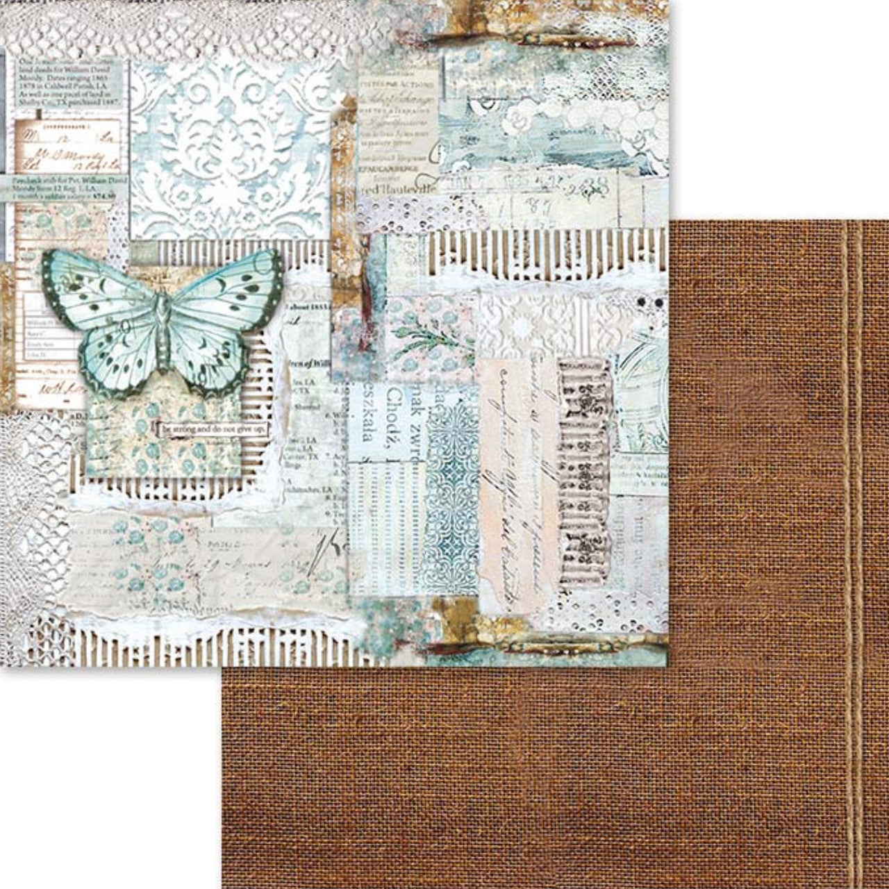 Colección de papel Stamperia Atelier 12” x 12”
