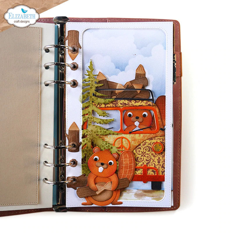 Elizabeth Craft Designs Troquel de castor