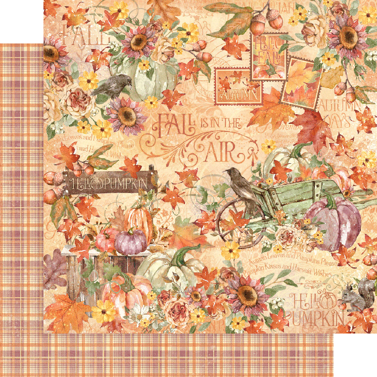 Grafisch 45 Hello Pumpkin 8x8 collectiepakket