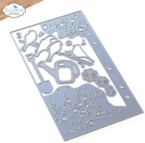 Elizabeth Craft Designs Planner Essentials 38 - Vogels op Splatter-pagina