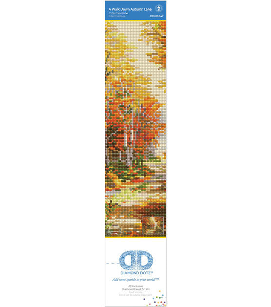 Diamond Dotz Thomas Kinkade A Walk Down Autumn Lane