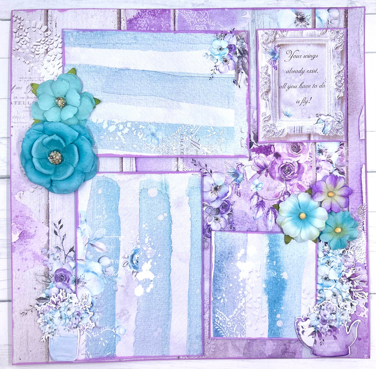 Let Your Dreams Blossom 2-Page Layout