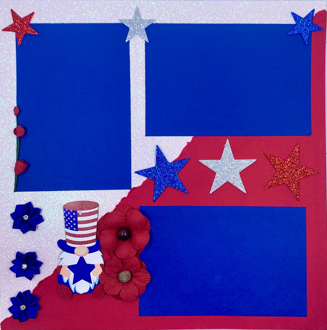 4th of July 2-Page Layout