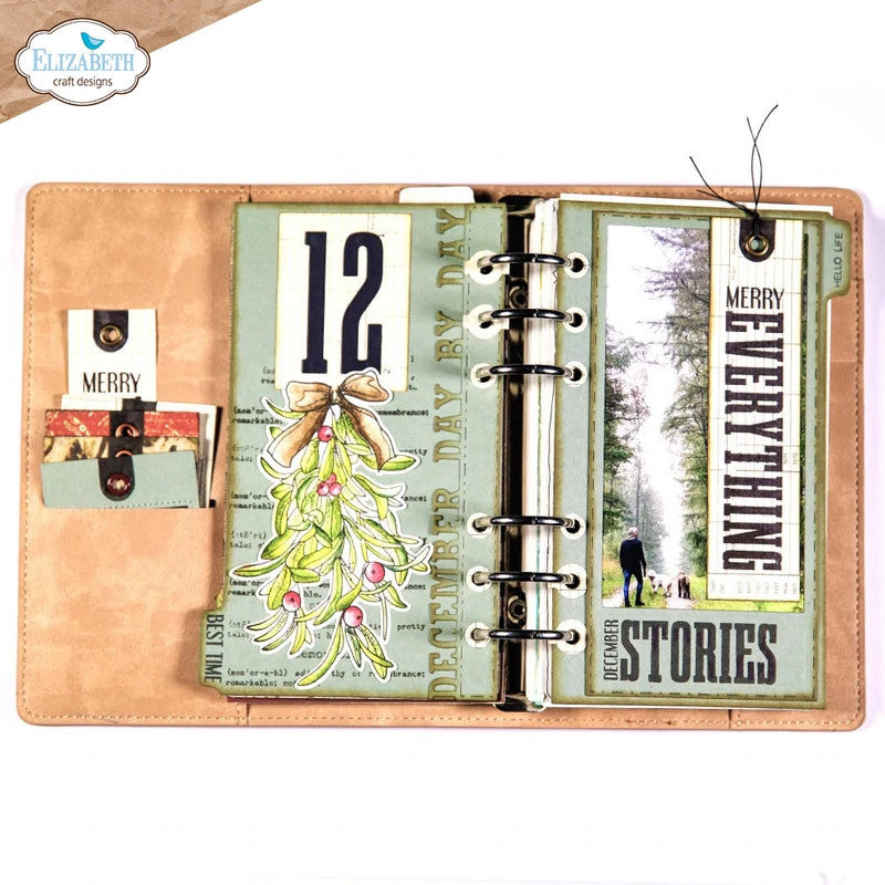 Elizabeth Craft Designs Sidekick Essentials 21: Juego de troqueles de metal estilo Polaroid