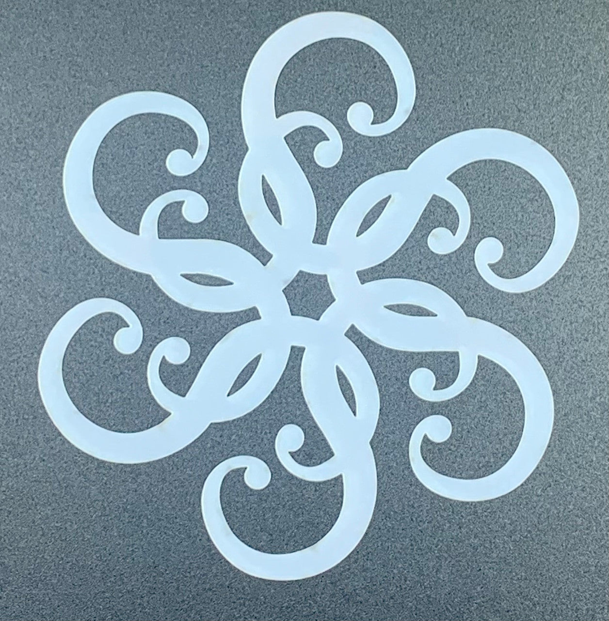 Caleidoscopio Remolinos Plantilla + Máscara de 4" x 6"