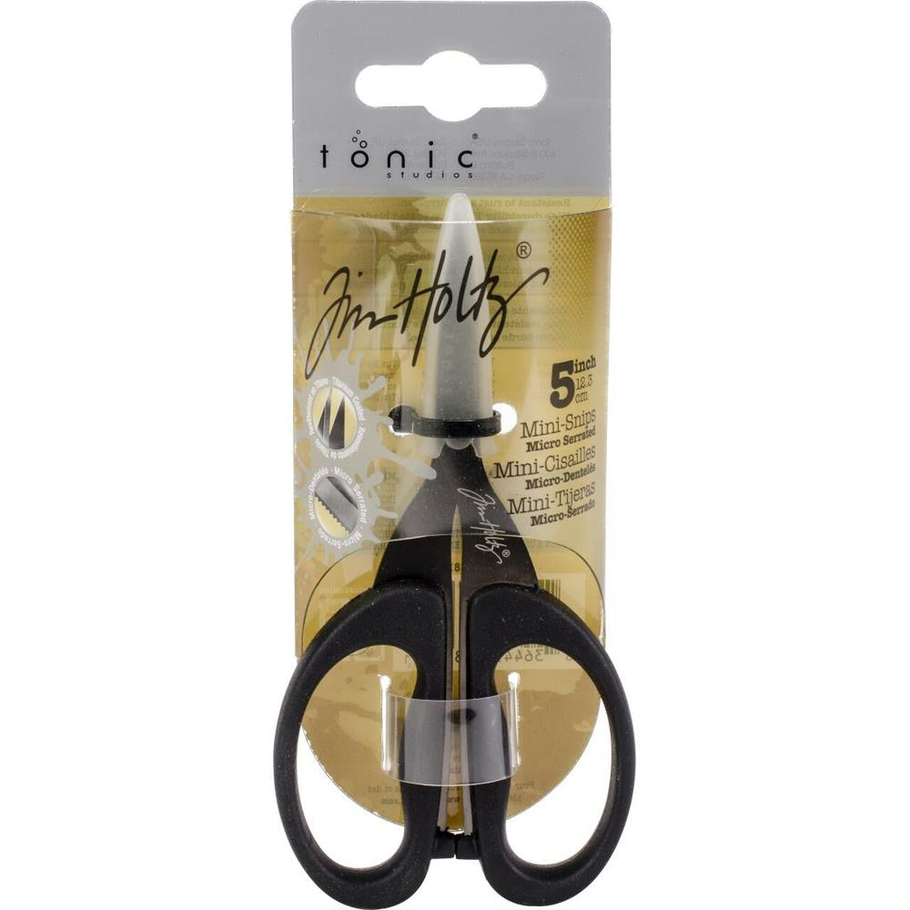 Tonic Studios 5" Mini Snips by Tim Holtz - Kreative Kreations