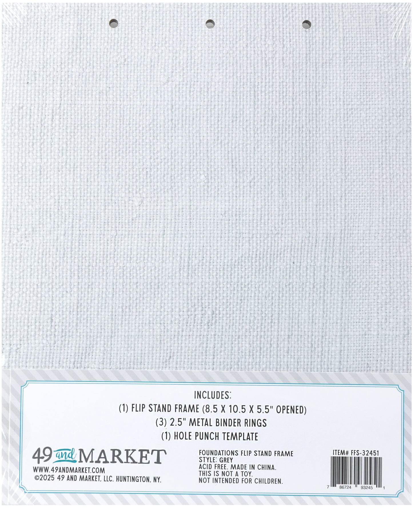 49 & Market Foundations Essential Binder - Vintage Sky