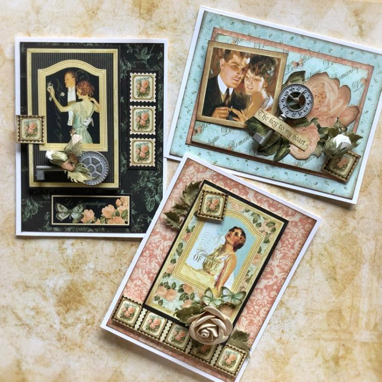 Gráfico 45 Enero 2020 Le Romantique Kit de Tarjetas Mensuales Volumen 1
