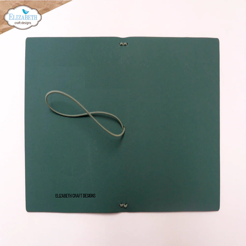Elizabeth Craft Designs Art Journal - Dusty Teal Passport XL