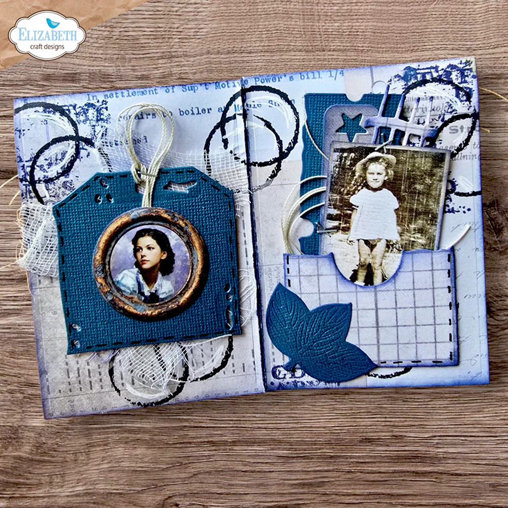 Elizabeth Craft Designs Off The Edge Pocket Metal Die Set