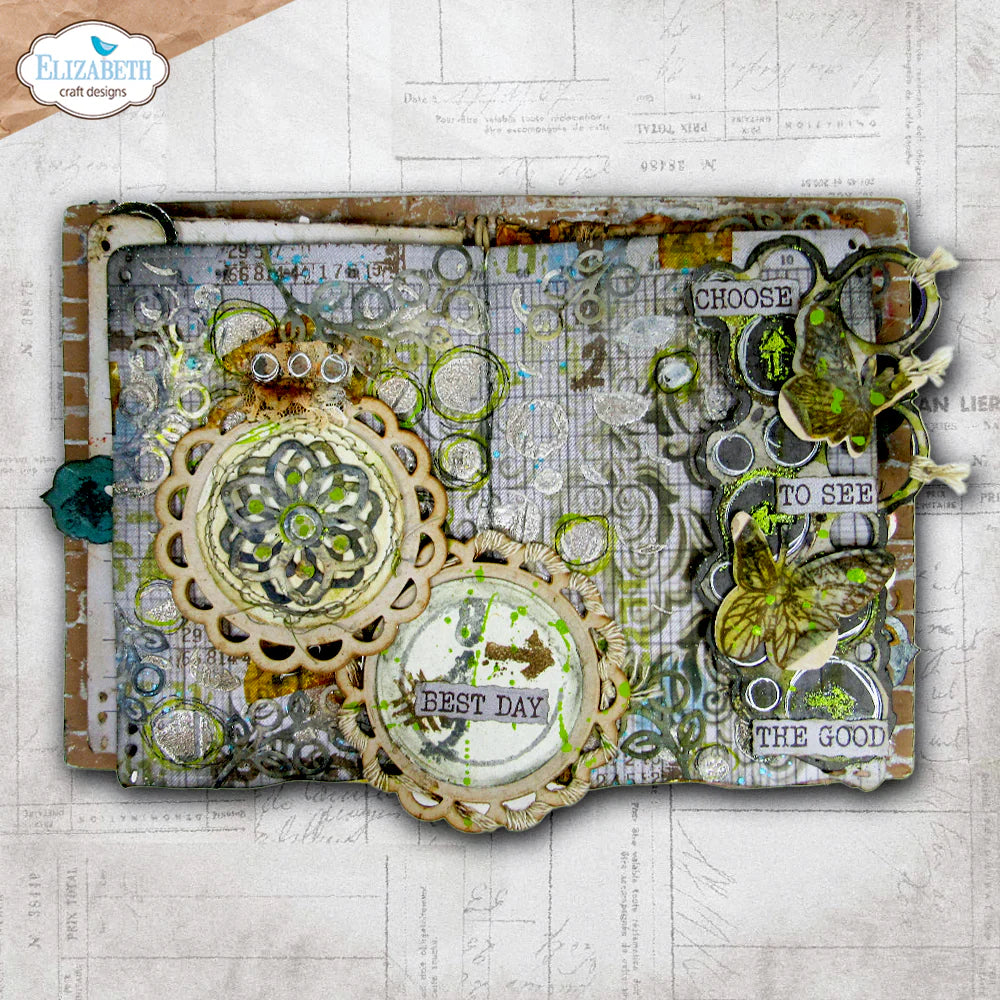 Elizabeth Craft Designs All Around Circles Metal Die Set