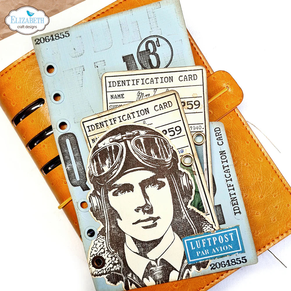 Elizabeth Craft Designs The Property of Stamp and Die Set