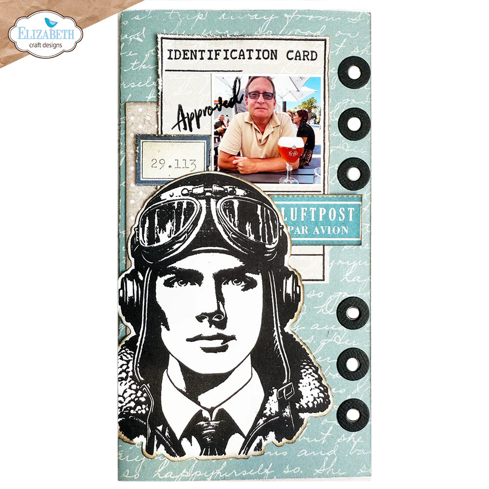 Elizabeth Craft Designs The Property of Stamp and Die Set