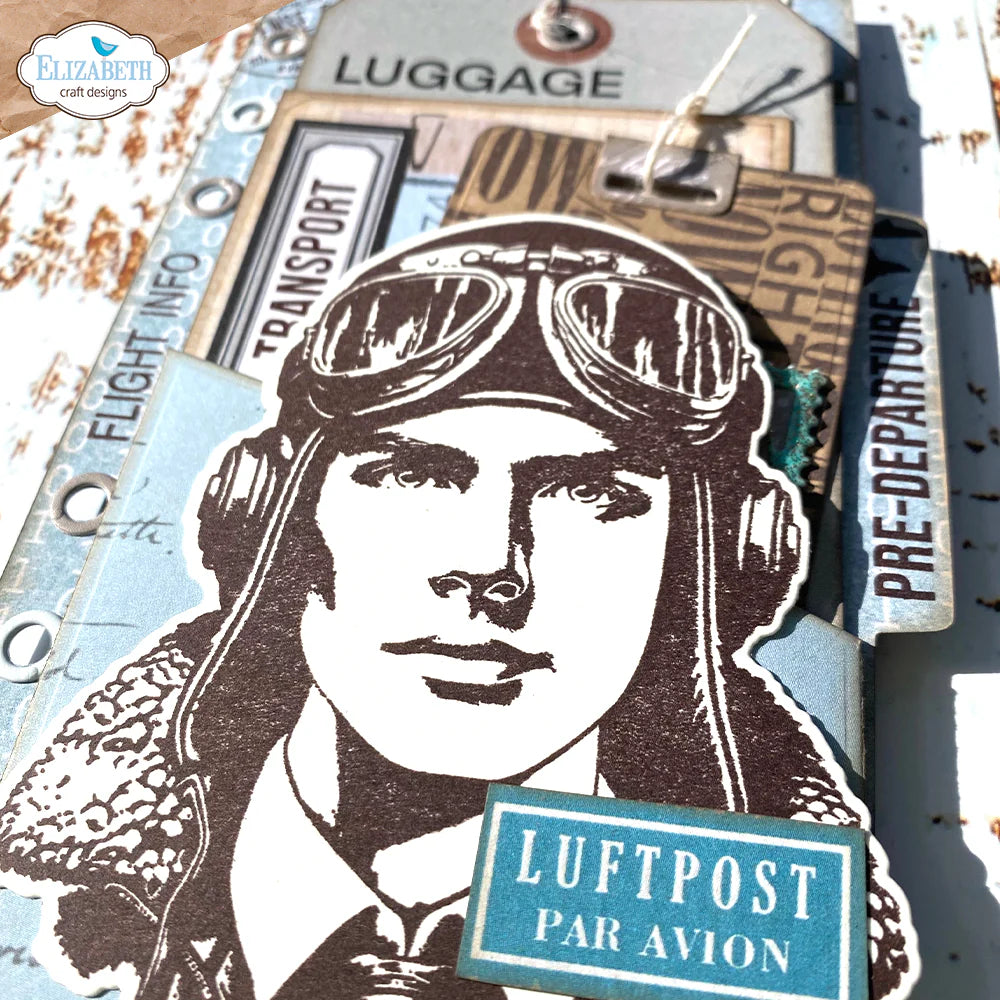 Elizabeth Craft Designs The Property of Stamp and Die Set