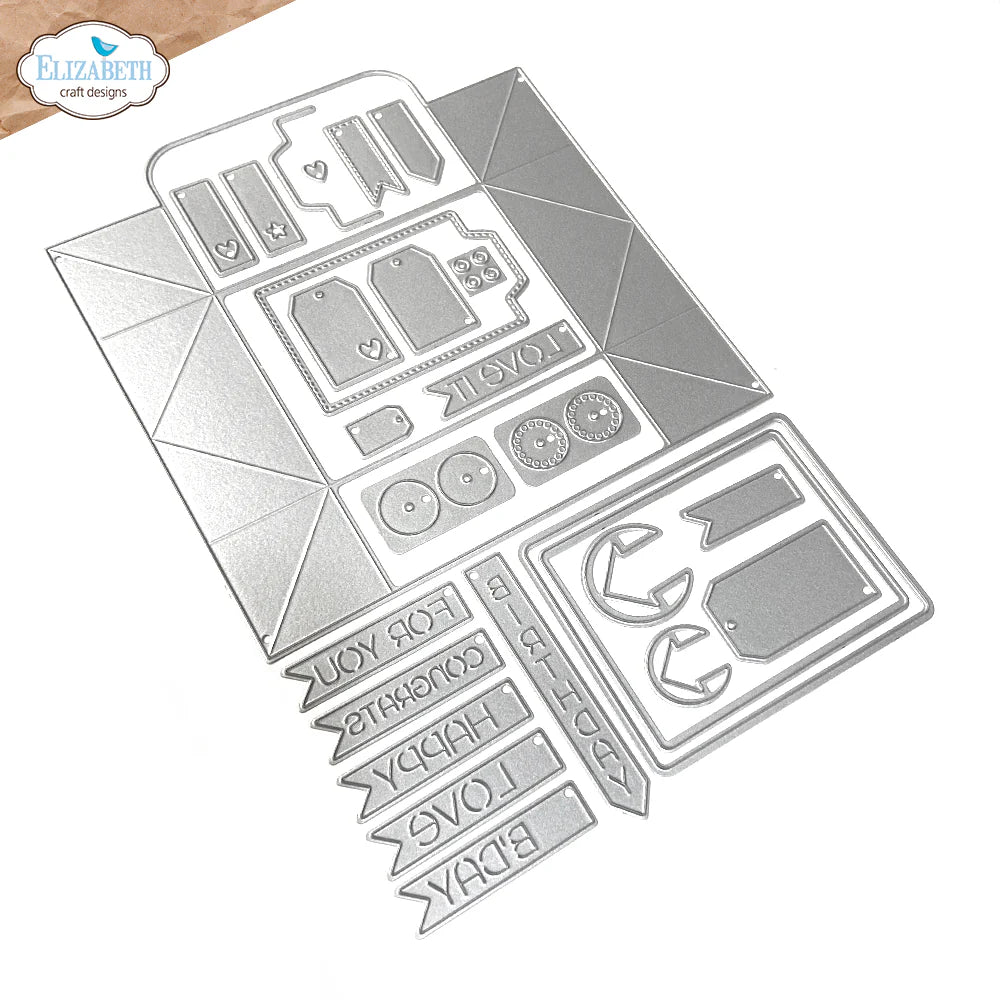 Elizabeth Craft Designs Box Envelope Die