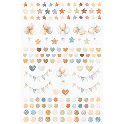 49 & Market Little Celebrations/Little Dreamers Epoxy Coated Stickers