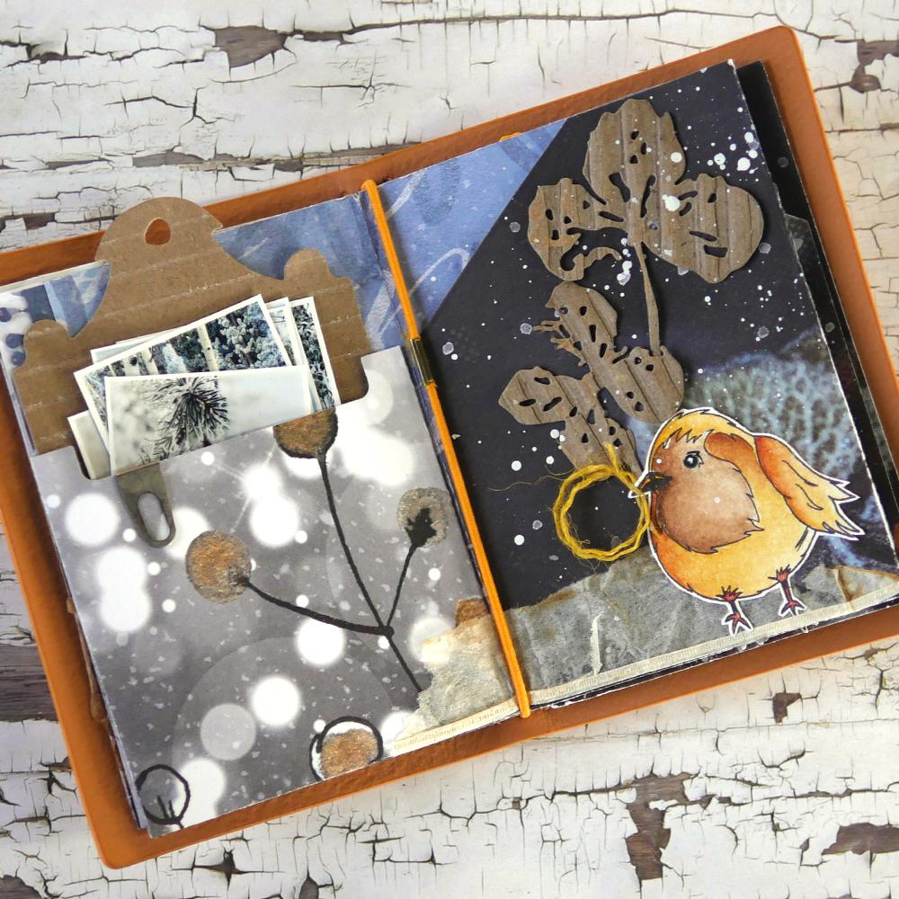 Elizabeth Craft Designs Traveler’s Notebook - Ochre