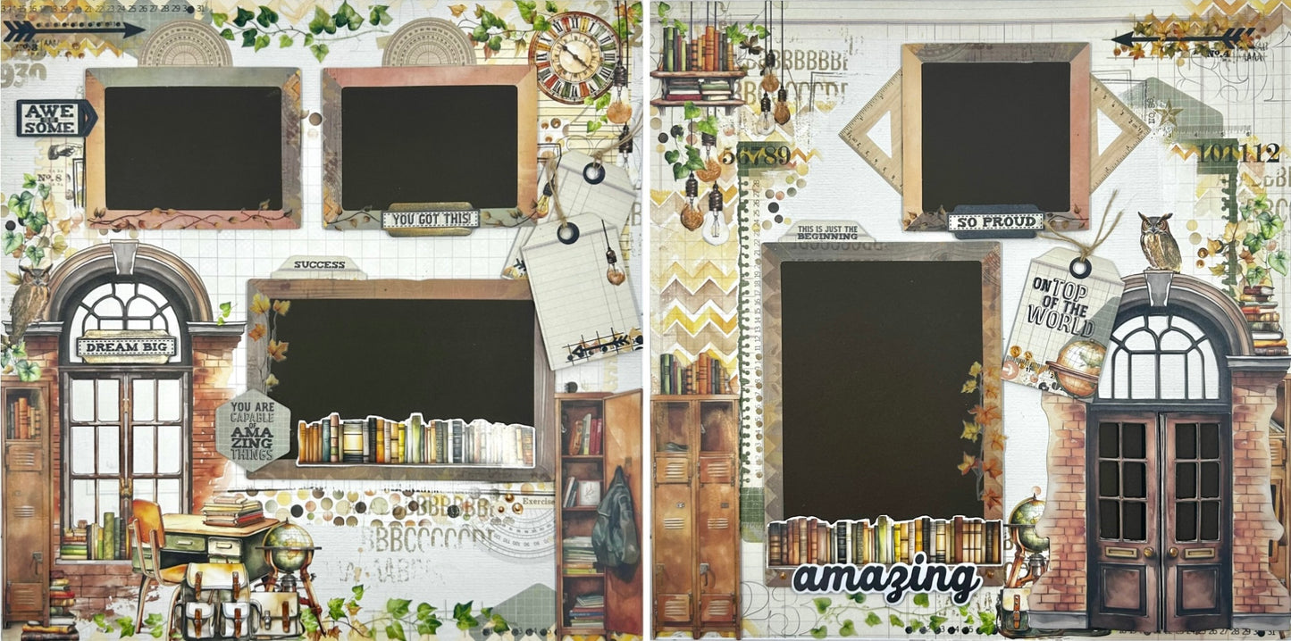 Amazing Academia 2-Page Layout (Virtual Class 110)