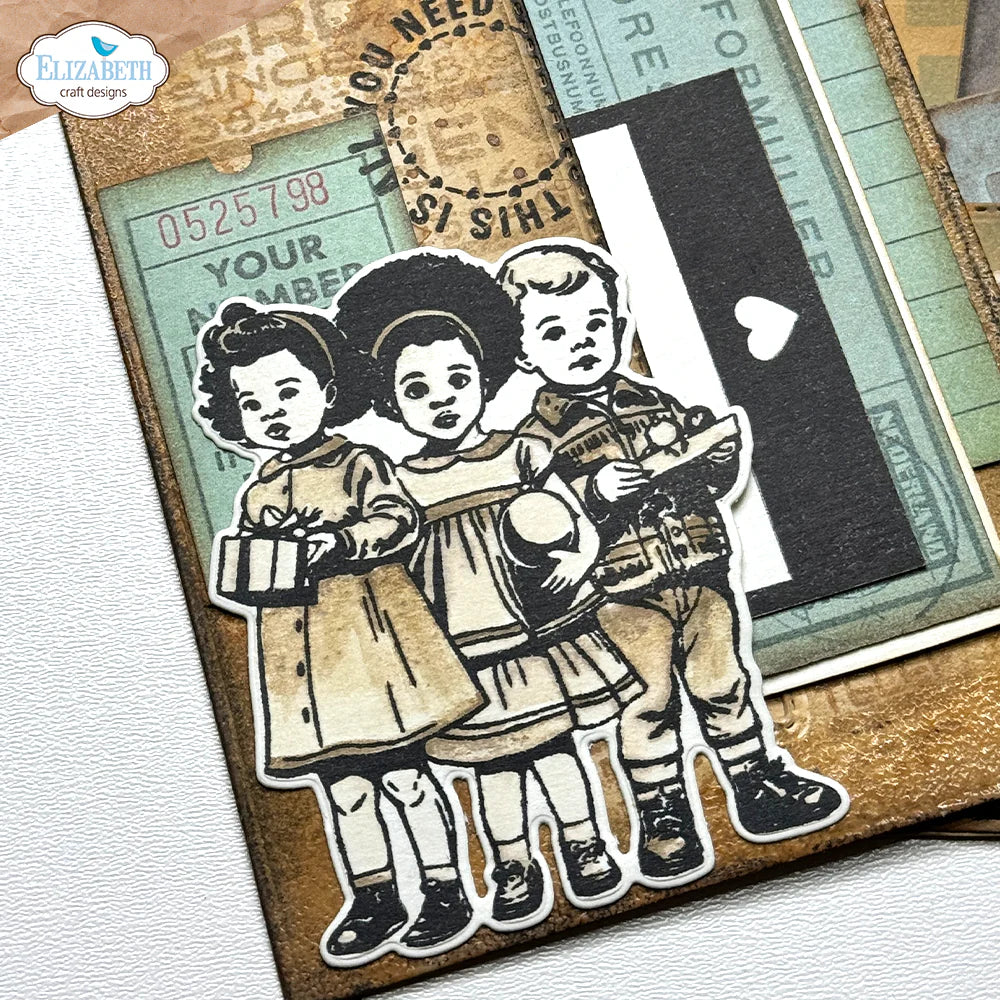 Elizabeth Craft Designs Magical Moments Die & Stamp Set