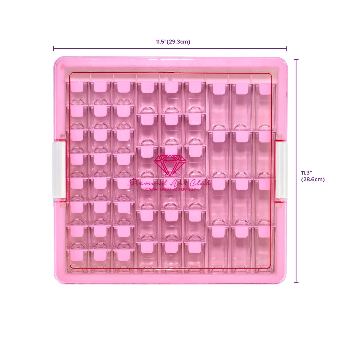 Diamond Art Club Premium 54-Container Diamond Storage Organizer