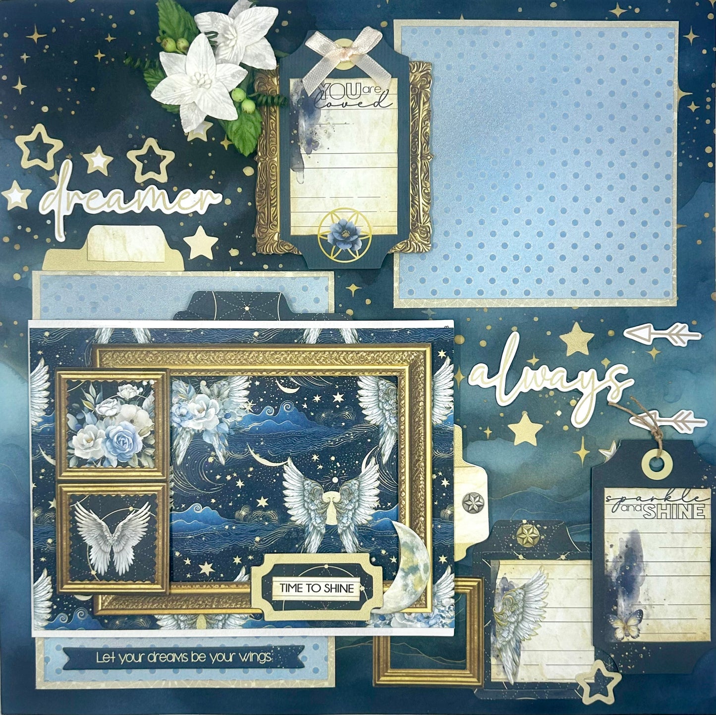 Bright Spirit Interactive 2-Page Layout (Virtual Class 122)