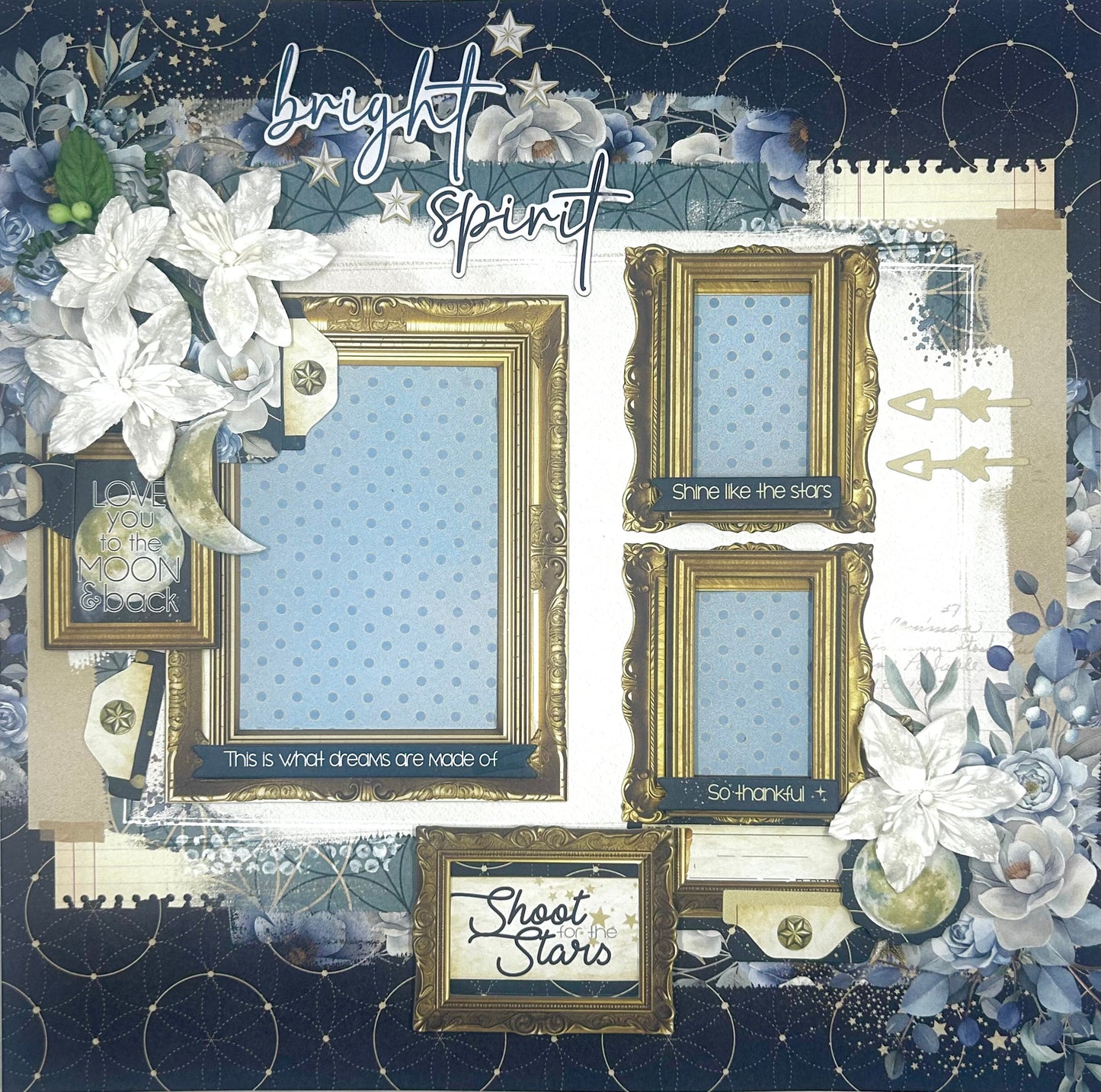 Bright Spirit Interactive 2-Page Layout (Virtual Class 122)