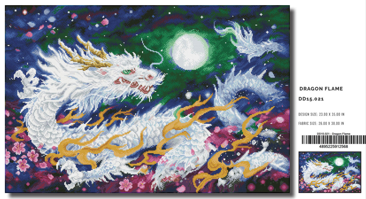 Diamond Dotz Dragon Flame