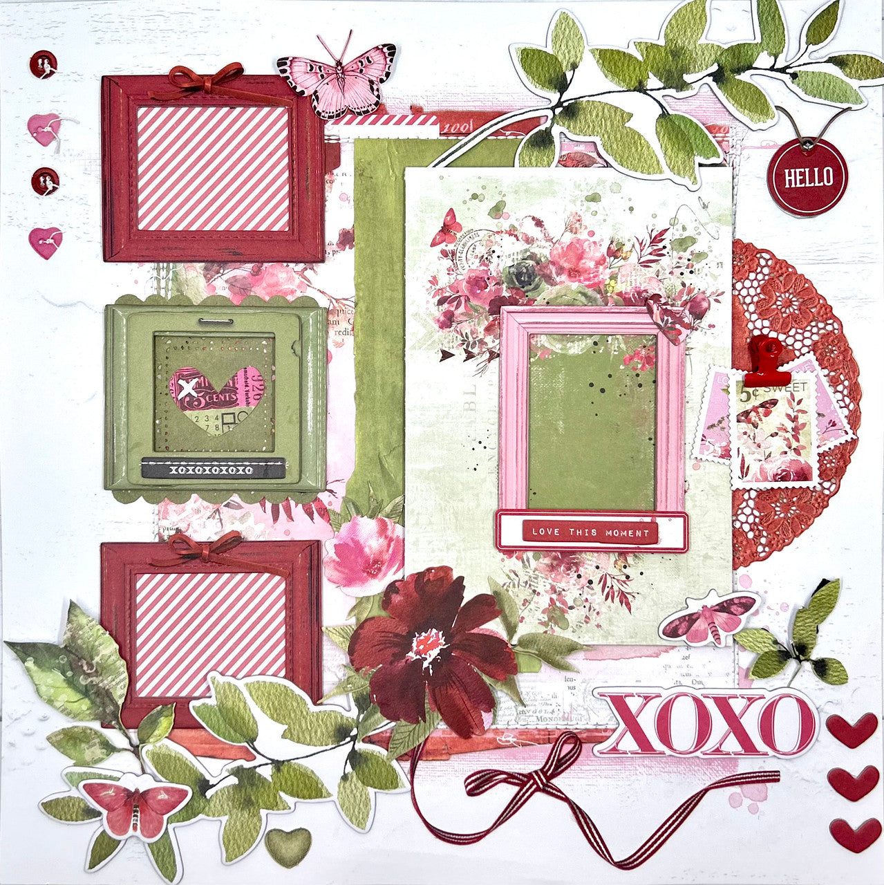 Lovely Moments 2-Page Layout (Virtual Class 71)