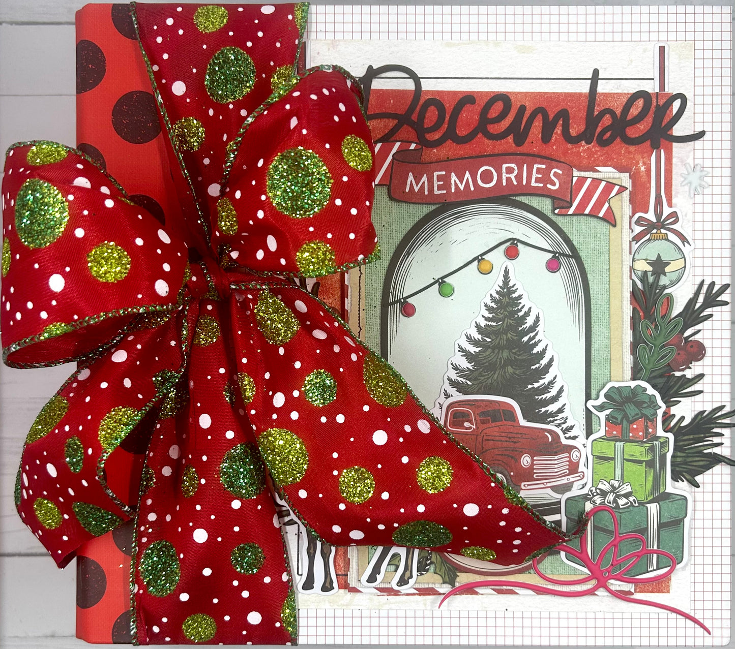 December Memories Interactive Binder Album