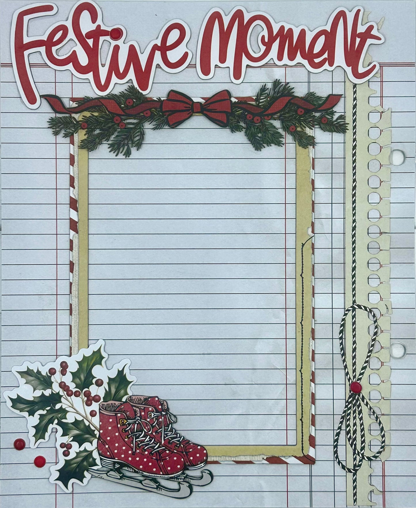 December Memories Interactive Binder Album