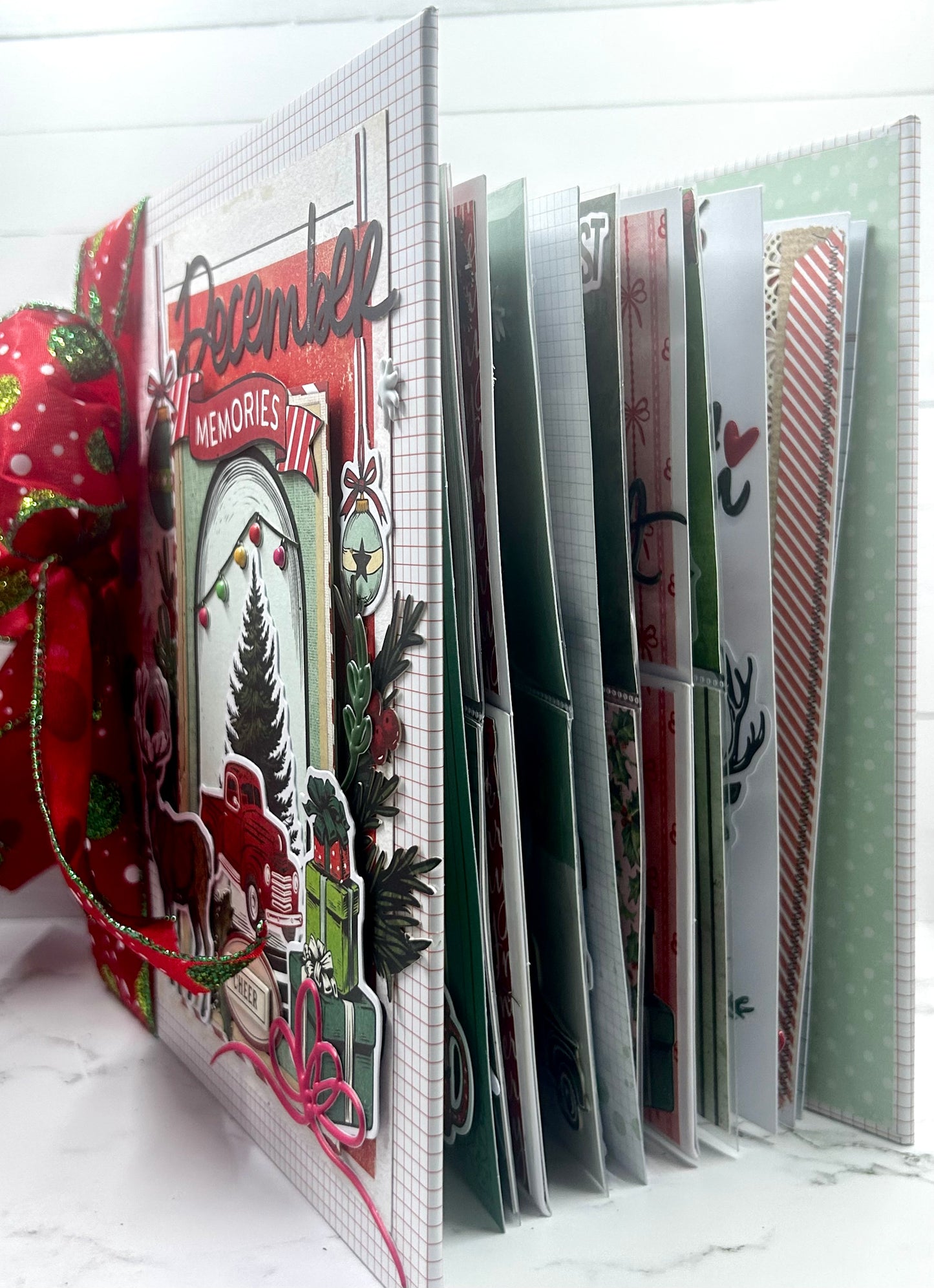 December Memories Interactive Binder Album