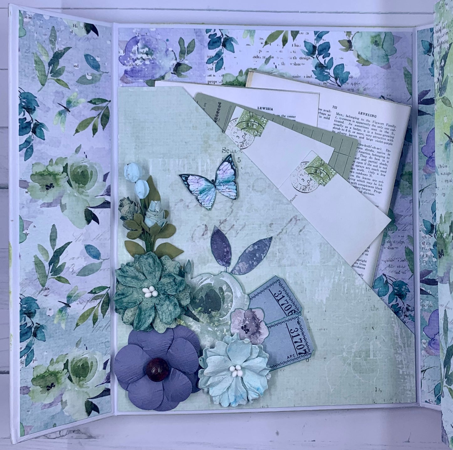 Beautiful Florals Waterfall Album