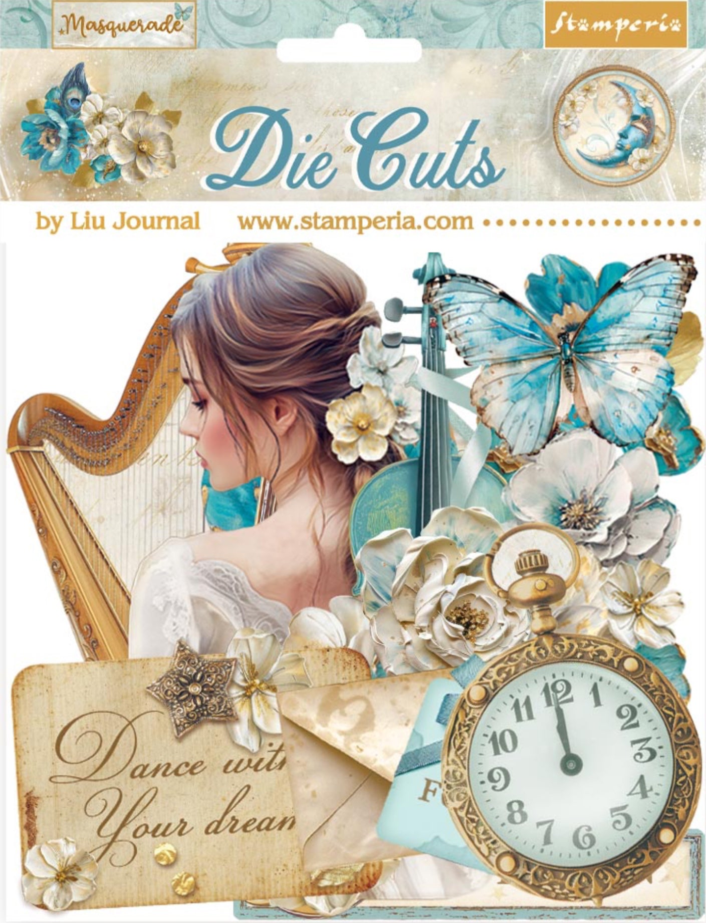 Stamperia Masquerade Die Cuts