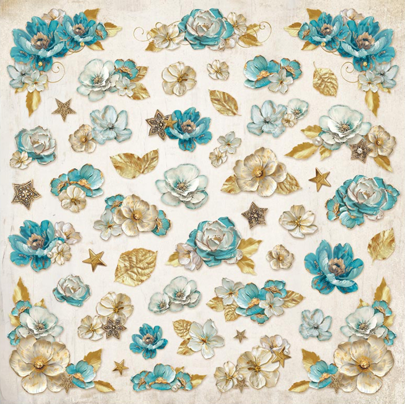 Stamperia Romantic Collection - Masquerade 8” x 8” Paper Pad