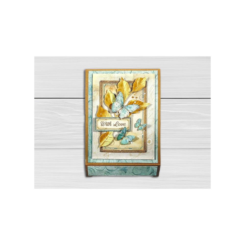 Stamperia Romantic Collection - Masquerade 8” x 8” Paper Pad
