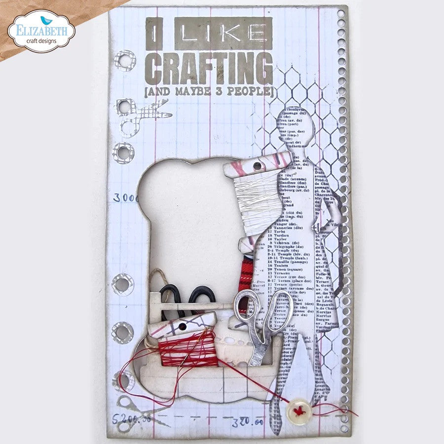 Elizabeth Craft Designs 2029 Sidekick Essentials 27 troqueles para caja de herramientas