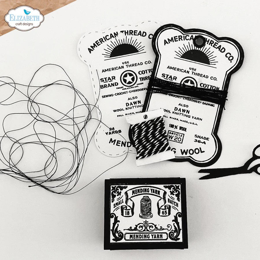 Elizabeth Craft Designs 2028 Sidekick Essentials Tarjeta de 26 hilos con troqueles de tijeras
