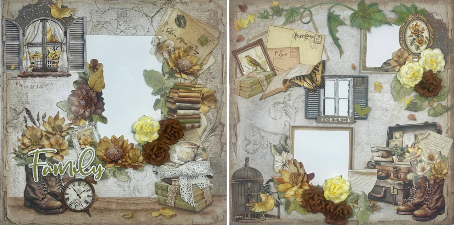 Family Forever 2-Page Layout (Virtual Class 109)