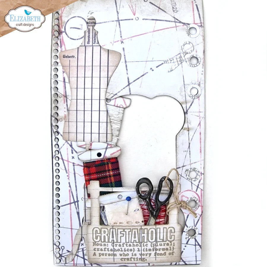 Elizabeth Craft Designs 2031 Planner Essentials Los maniquíes muere